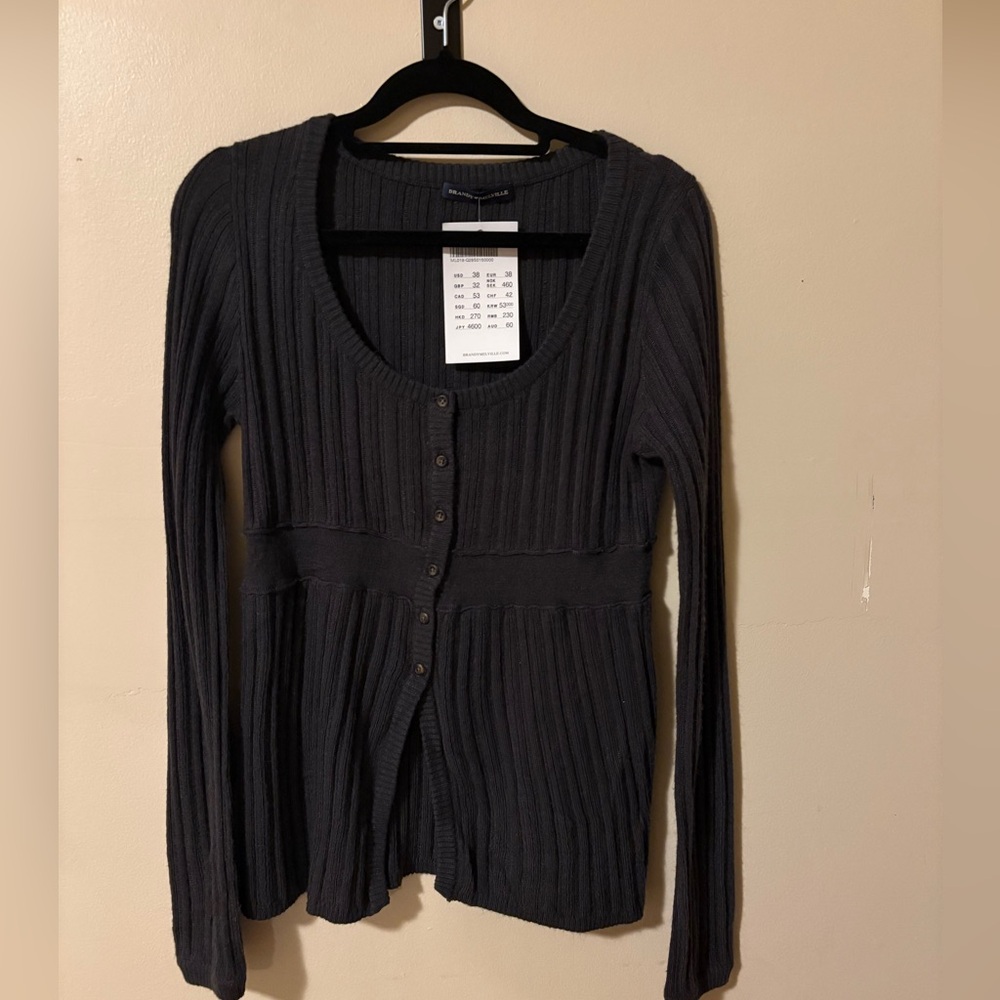 Brandy Melville Babydoll Long sleeve Top